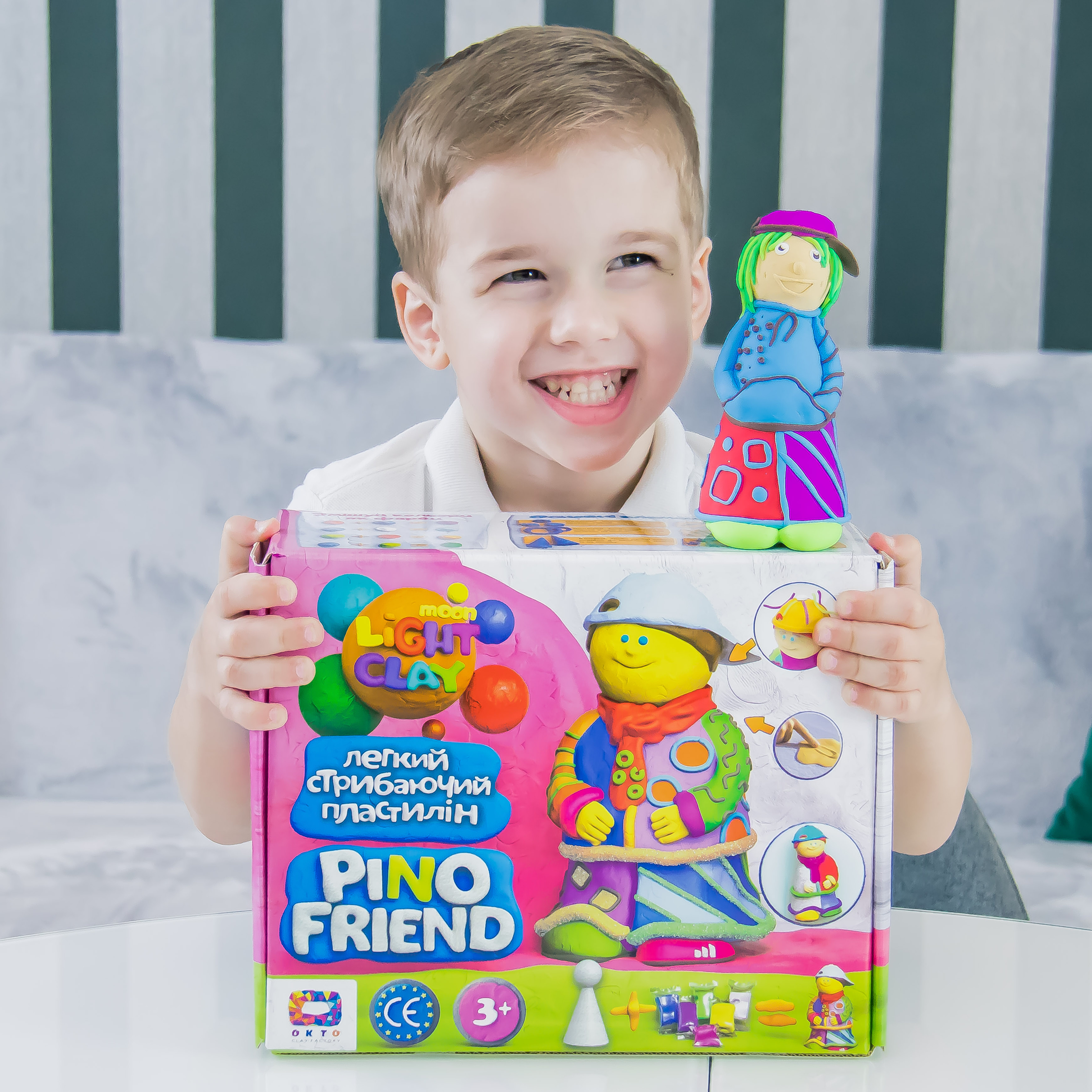 Knete Modellierung Knetmasse Kinder Spielzeug Geschenk Idee Pino Friend Jackson